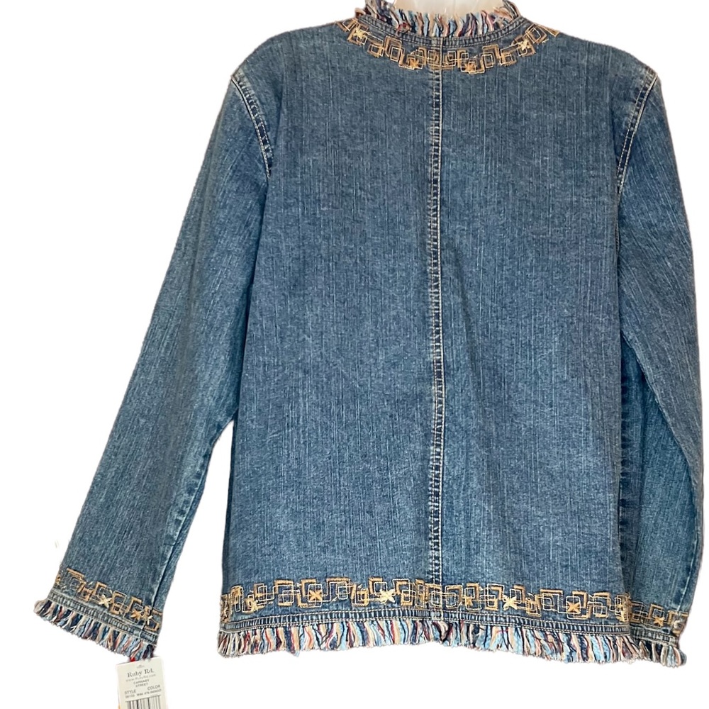 Ruby Rd. denim jacket - Picture 2 of 6
